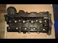 How to remove the valve cover of a BMW 520 / Как снять крышку клапанов BMW 520