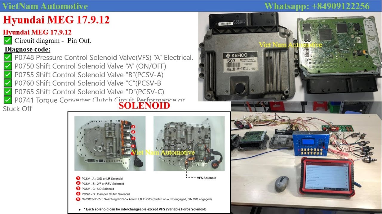 Hyundai I10 Accent circuit diagram Pin out I10 Accent YouTube