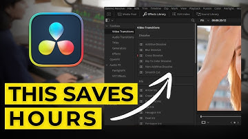 Find the Right Transition FASTER!   DaVinci Resolve