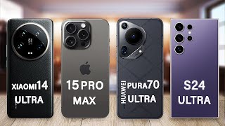Huawei Pura 70 Ultra Vs iPhone 15 Pro Max Vs Samsung S24 Ultra Vs Xiaomi 14 Ultra Specs Review Resimi