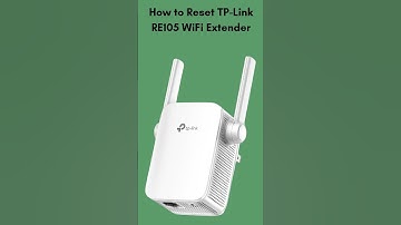How to Reset TP-Link RE105 WiFi Extender | Quick Guide