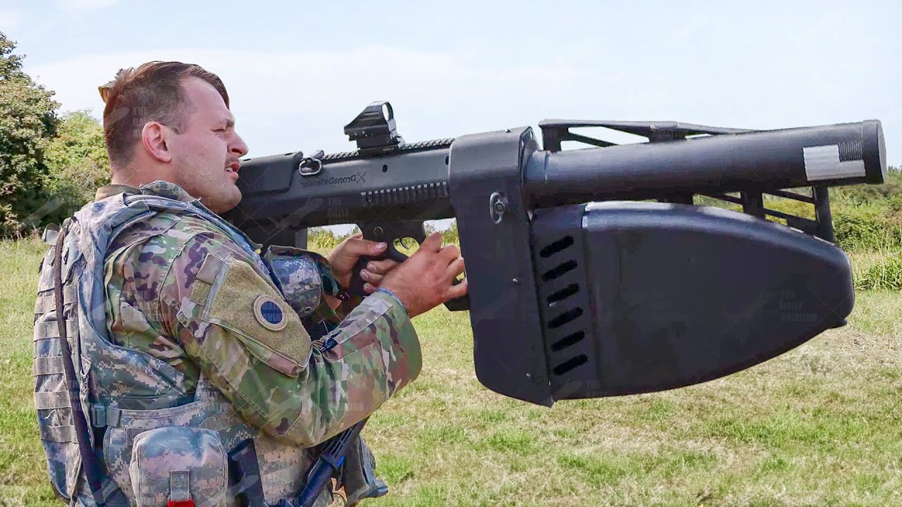 US is Testing New Genius Anti Drone Rifles - YouTube