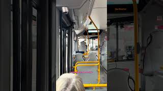Riding the W13 bus! Riding the W13 bus!