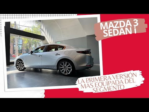 Mazda 3 sedan i 2023, la primera versión bien equipada