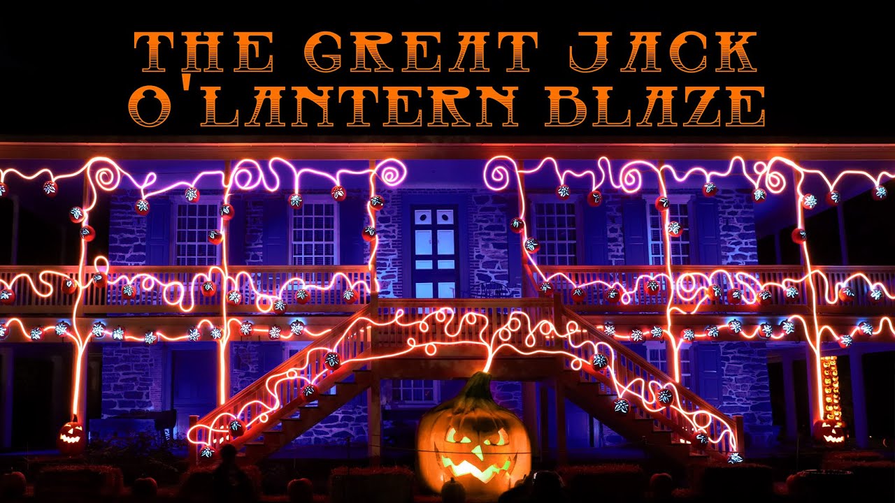 🎃THE GREAT JACK O' LANTERN BLAZE Sleepy Hollow Halloween Event YouTube