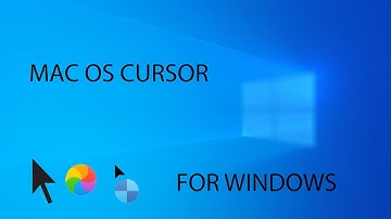 How to get Mac OS Cursor on Windows for FREE