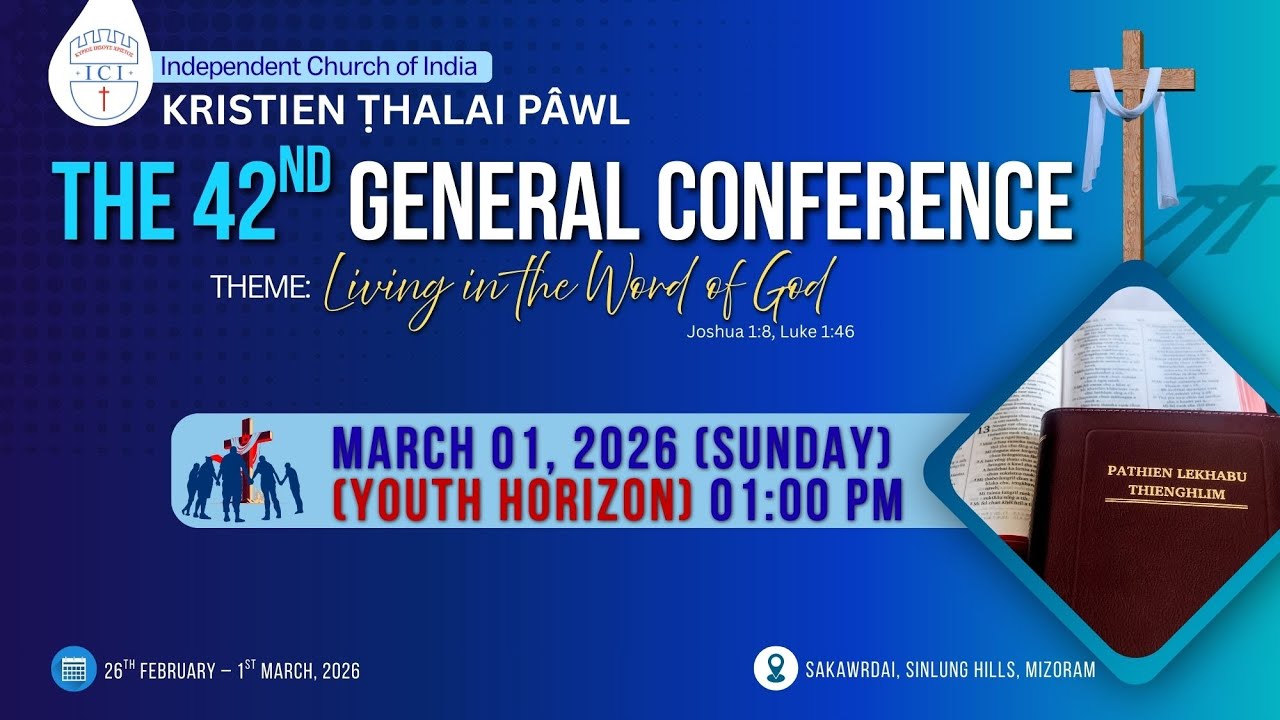 1ST MARCH , 2026 (SUNDAY NOON) YOUTH HORIZON | 42nd Sakawrdai 2026