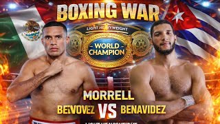 David Morrell (minisota) VS David Benavidez (Mexico) Fight highlights #noelboxingtv 