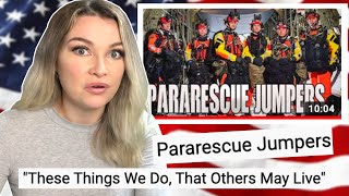 New Zealand Girl Reacts to USAF PARARESCUE JUMPERS!