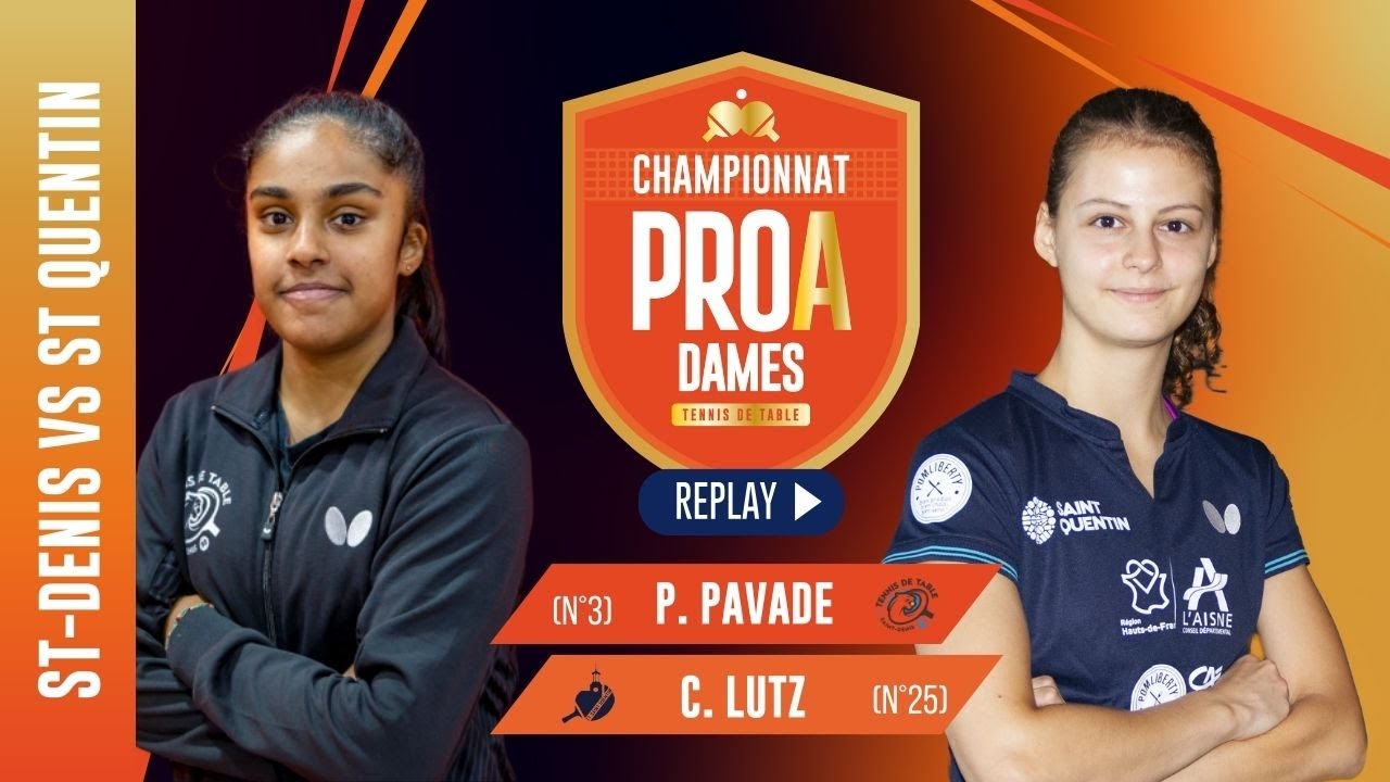 Prithika PAVADE vs Camille LUTZ | Saint-Denis - Saint Quentin | PRO A