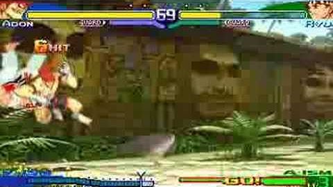 SFA3 V-Adon V-ism Combos