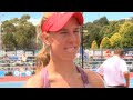 Olivia Rogowska - Semifinal Post Match - 2012 McDonald's Burnie International