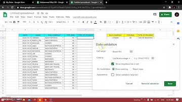TUTORIAL ON HOW TO USE DROPDOWN LIST AND "COUNTIF" FUNCTION IN GOOGLE SHEET.