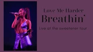 Download Lagu Ariana Grande Love me Harder, Breathin' Live at the Sweetener Tour (HQ AUDIO) MP3 Download Lagu Ariana Grande Love me Harder, Breathin' Live at the Sweetener Tour (HQ AUDIO) MP3