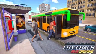 City Coach Bus Games - Bus Simulator Driving - Android iOS Gameplay screenshot 5