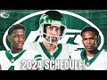 New york jets 2024 schedule released reaction and record prediction