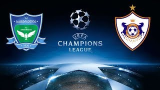 Samtredia 0-1 Qarabag | Samtredia 0-1 Qarabağ ★ 2017-18 UEFA Champions League ★