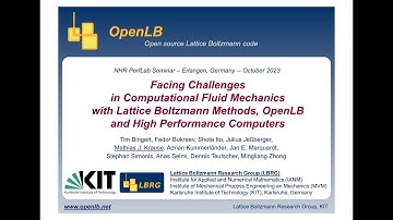 NHR PerfLab Seminar: Facing Challenges in Computational Fluid Mechanics w/ Lattice Boltzmann Methods