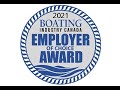 Boating industry canada employer of choice awards 2021  wood lake marine
