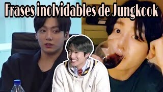 FRASES INOLVIDABLES DE JUNGKOOK // UNA VEZ DIJO...