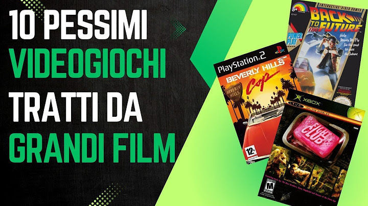10 PESSIMI Videogiochi tratti da OTTIMI Film