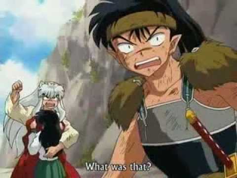 inuyasha and koga are stupids - YouTube