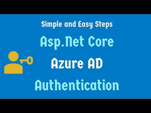 Asp.Net Core Web Application Azure Active Directory (Azure AD) Authentication