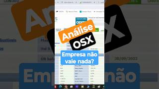 análise (OSXB3) Ações OSX do Eike Batista vale a pena?