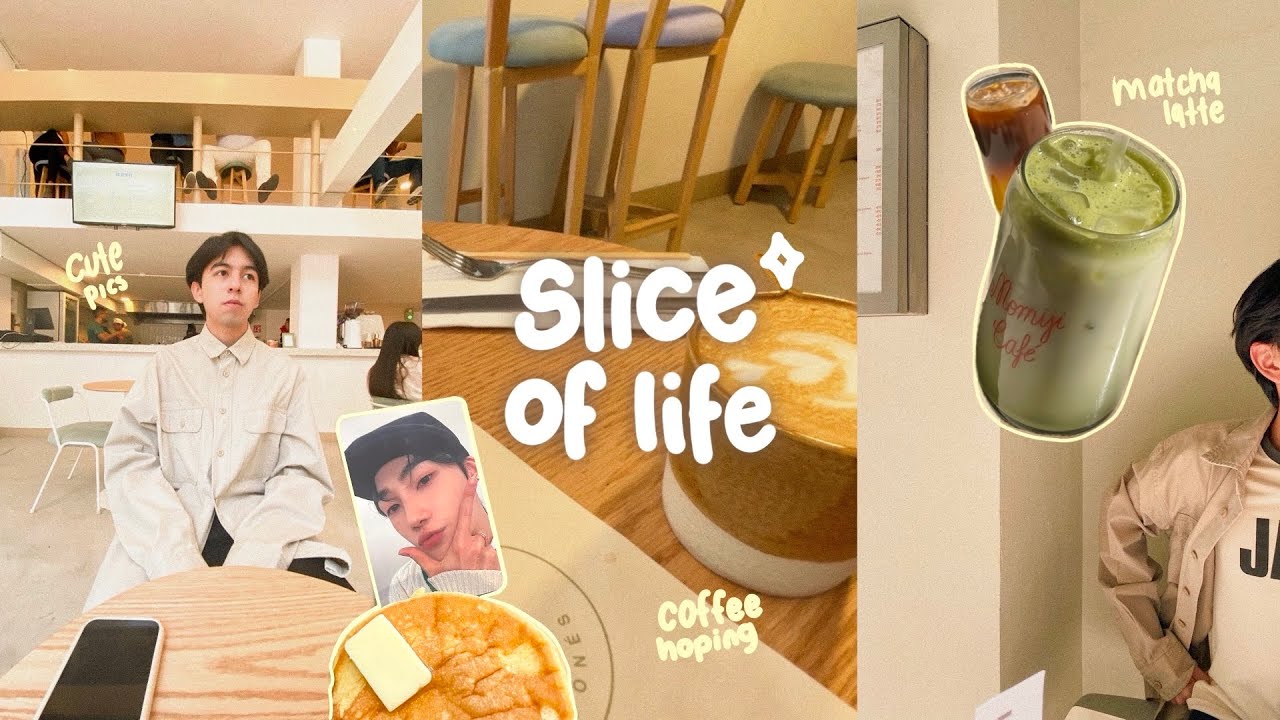 slice of life ✿ doyoung cupsleeve, picnic aesthetic, visitando irusu café y momiji