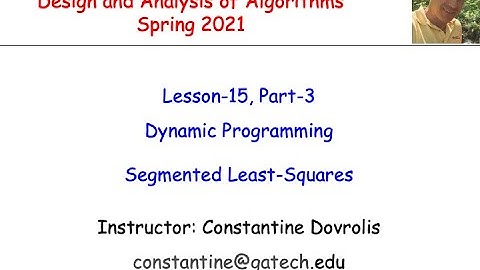 Introduction to Algorithms - Lesson 15.3