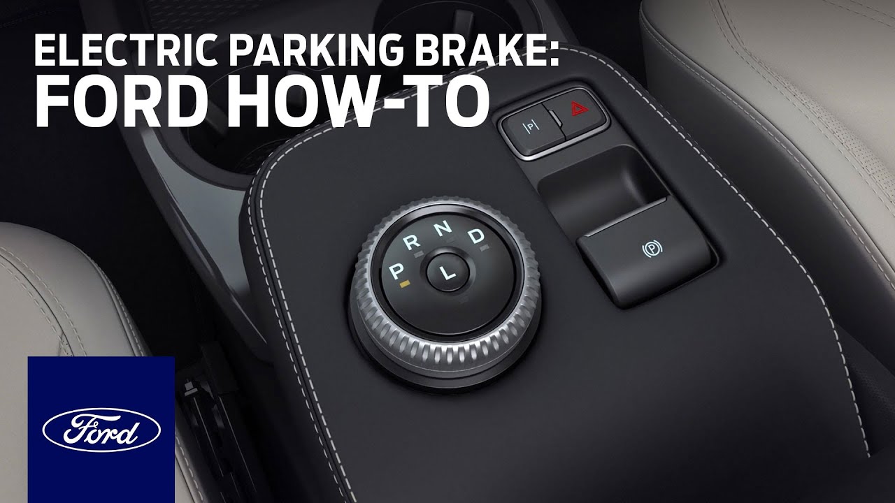 Ford Mustang Mach-E: Electric Parking Brake | Ford How-To | Ford