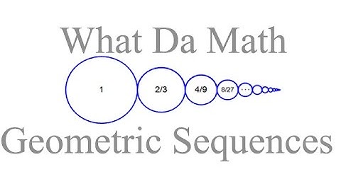Chapter 5 - Geometric Sequences - IB Math Studies (Math SL)