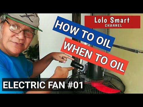 Video: Paano Mag-lubricate Ng Isang Fan