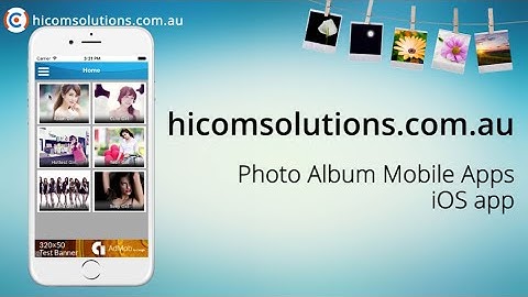 Photo Album ios app source code for sale