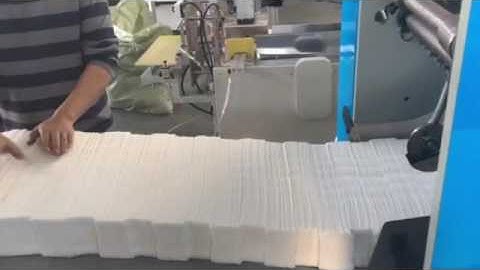 2line facial tissue machine with edge embossing and full embossing