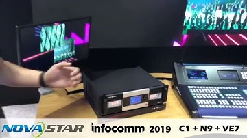 NovaStar N9 + V7 + C1 Stage Rental Video Switcher Explained | Real 4K Workflow Guide