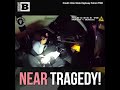 Officer Doing Traffic Stop Dodges as Driver Plows into His Patrol Car