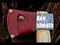 Leatherworking - Axe sheath