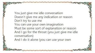 Cheap Trick - Go for the Throat Use Your Own Imagination Lyrics
