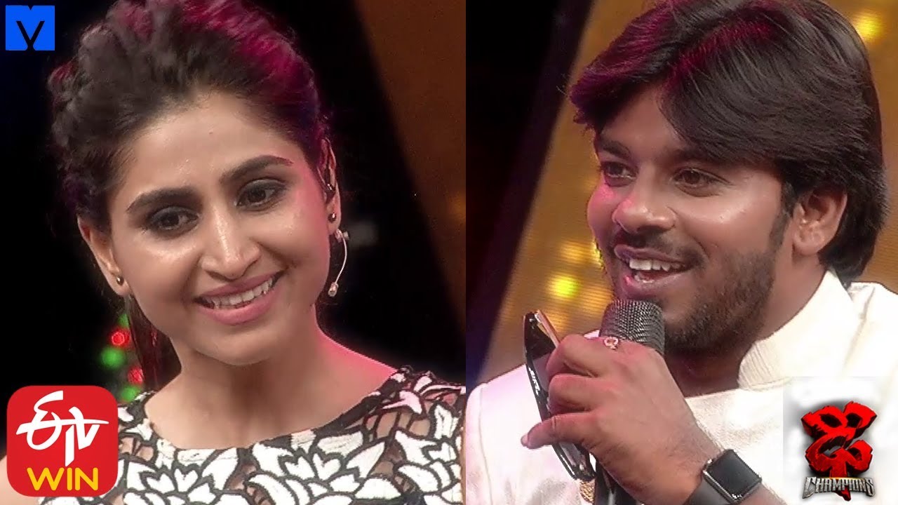 Varshini Dhee Varshini Funny Punches on Sudheer - Dhee Champions (#Dhee12) - 27th ...