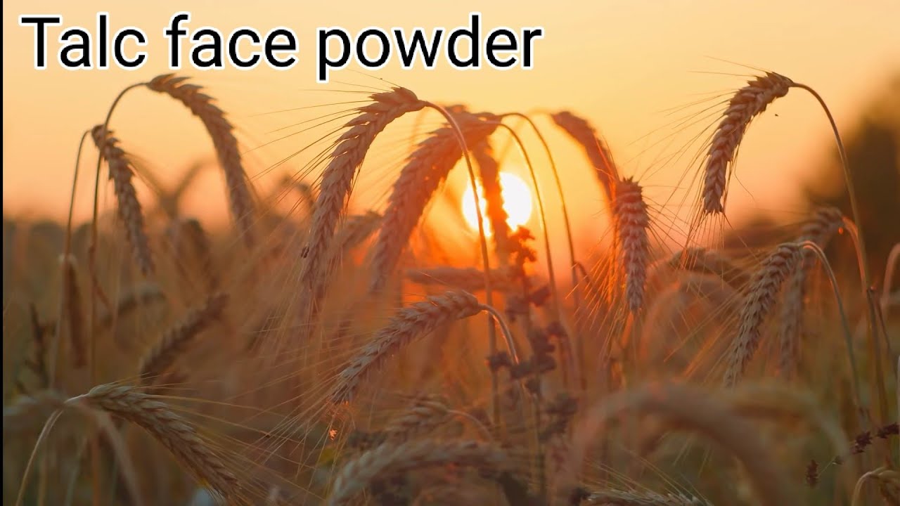 How to prepare face Talcum powder ? YouTube