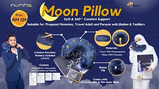 NunHa Moon Pillow by Neelofa & Ustaz PU Haris | Sufian Suhaimi (Bantal Travel & Zikir) - Review