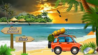 background animasi bergerak no copyright | beach background free download