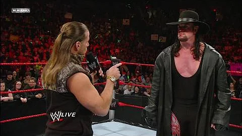Undertaker and Shawn Michaels talk about their match at