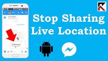 Stop Sharing Live Location To A Group Facebook Messenger Android