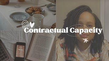 Contractual Capacity