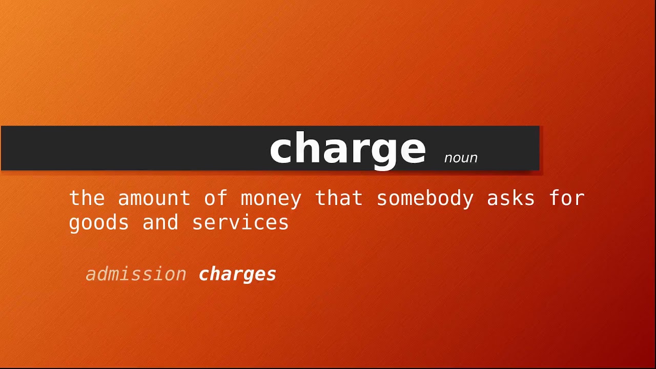 essay charge meaning