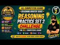 🔥 Reasoning Practice Set 2 | Top 30 Important Reasoning Questions | Day 2 Challenge | SSC, Railway,