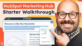HubSpot Marketing Hub Starter (Walkthrough 2024)