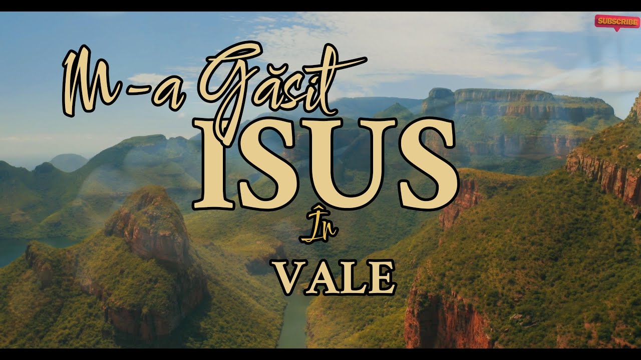 M-a Găsit Isus În Vale| NOU 2025 (ECOUL HARULUI) In the Valley, Jesus Found Me|